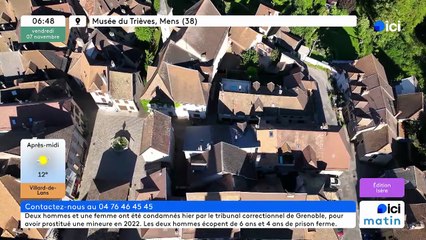 07/11/2025 - ici matin par ici Isère en vidéo