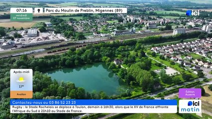 07/11/2025 - ici matin par ici Auxerre en vidéo