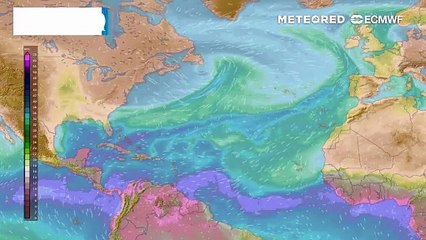 Passagem de sucessivas frentes, associadas ao jato polar, trazem precipitação intensa, que pode cifrar-se em 190 mm acumulados até quarta-feira.