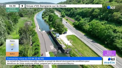 07/11/2025 - ici matin par ici Belfort Montbéliard en vidéo
