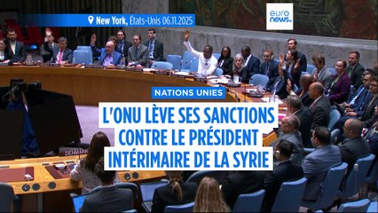 Les Nations unies lèvent leurs sanctions contre le président syrien par intérim, Ahmed al-Charaa