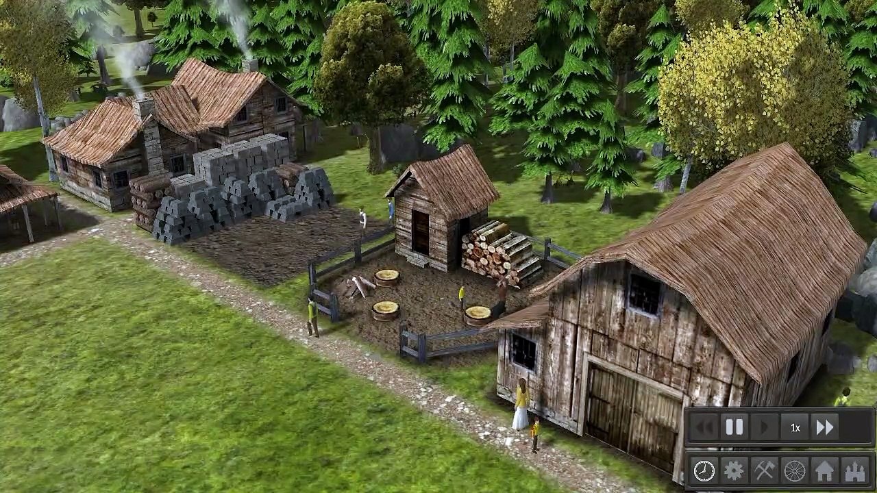 Im Trailer zu Banished auf Steam seht ihr den Aufbau einer neuen Heimat für verbannte Reisende