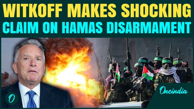 U.S Envoy Witkoff Drops BOMBSHELL on Hamas DISARMAMENT | Trump’s Gaza Ceasefire Plan COLLAPSES?