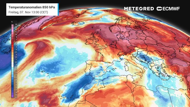 Extrem warme Luftmassen wabern im November immer wieder bis nach Mitteleuropa- ist das noch normal oder schon der Klimwandel?