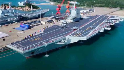 Xi Jinping Commissions Fujian — China’s First Aircraft Carrier with Electromagnetic Catapults