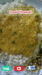 Dhaba style daal Chawal delicious and easy