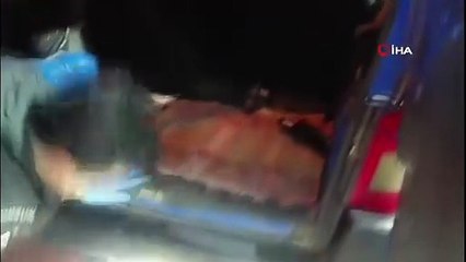 Dedektör köpek stepneyi kokladı, zehir ortaya çıktı