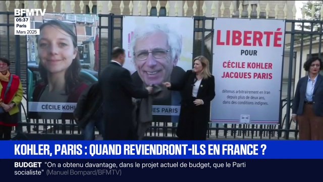 Quand Cécile Kohler et Jacques Paris, toujours dans l'attente en Iran, pourront-ils revenir en France?