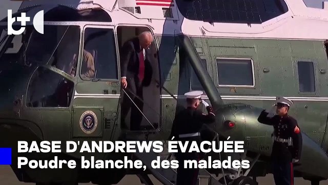Colis suspect sur la base américaine : abrite l'Air Force One, plusieurs malades
