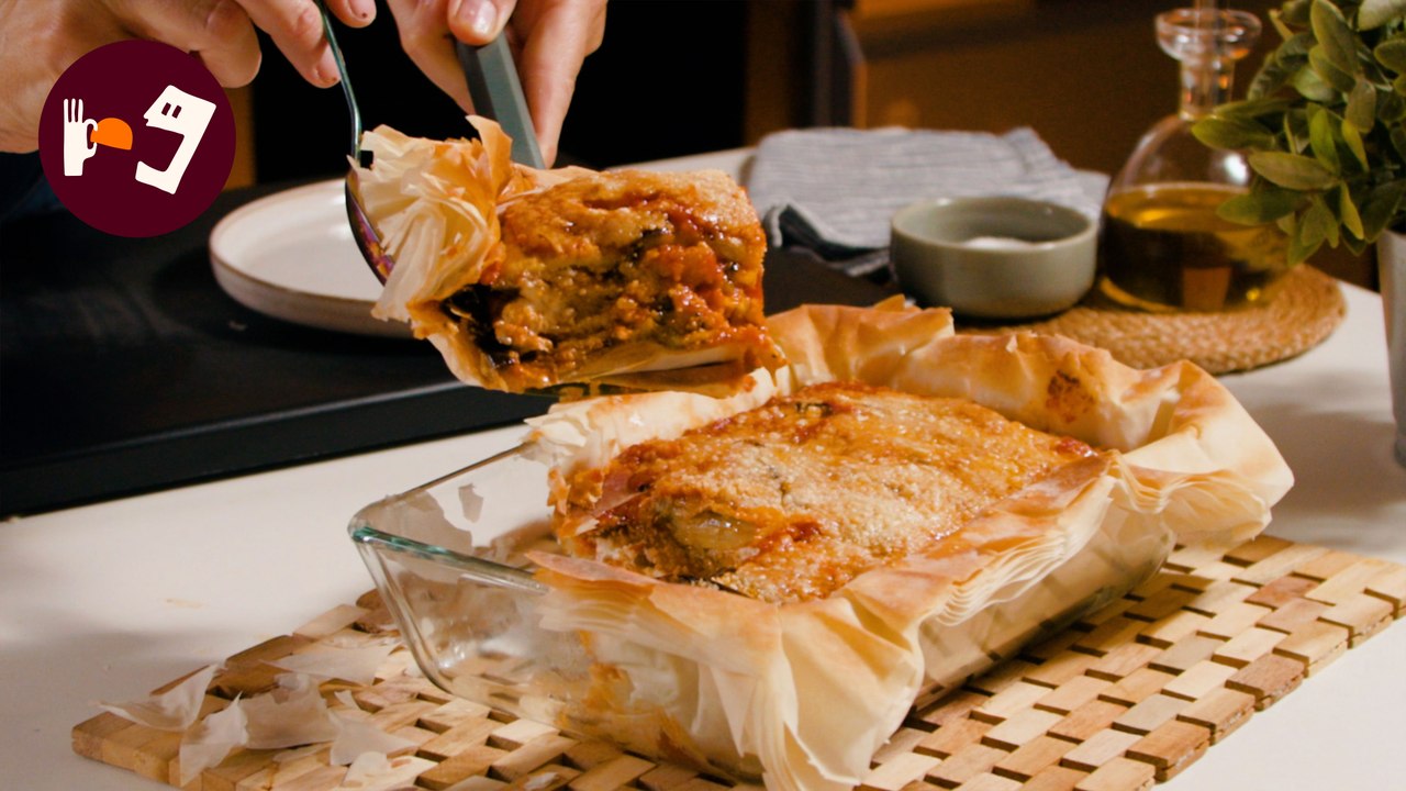 Pastel vegetariano de berenjena y tomate al horno: receta fácil y saludable