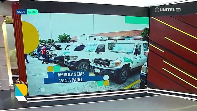 ​Ambulancias acatan paro de 24 horas y trabajadores denuncian que 12 vehículos sin funcionar y a otros les falta combustible