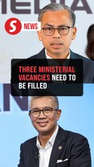 No discussion yet on filling vacant ministerial posts, says Fahmi