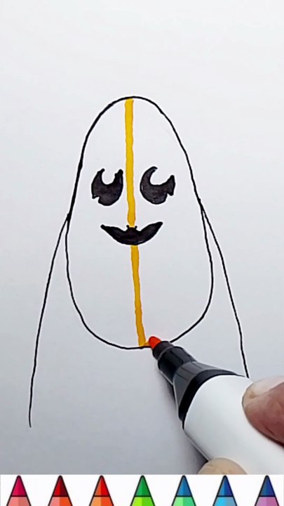 Halloween nail design