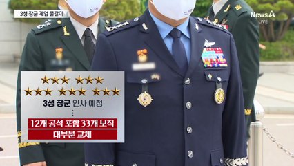 “계엄 여파로 쇄신”…‘3성 장군’ 물갈이 예정