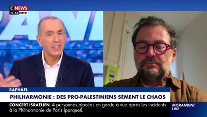EXCLU - Sérieux incidents et affrontements hier soir à la Philharmonie de Paris: Un spectateur présent témoigne dans "Morandini Live"
