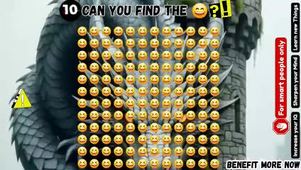 Can you find the different emoji? (P.18) 😄
