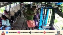 തൃശ്ശൂരിൽ ഓടുന്ന ബസ്സിൽ നിന്നും പുറത്തേക്ക് ചാടി; യാത്രക്കാരന് ഗുരുതര പരിക്ക്