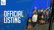 Marcos rings PSE bell for Maynilad's P34B IPO