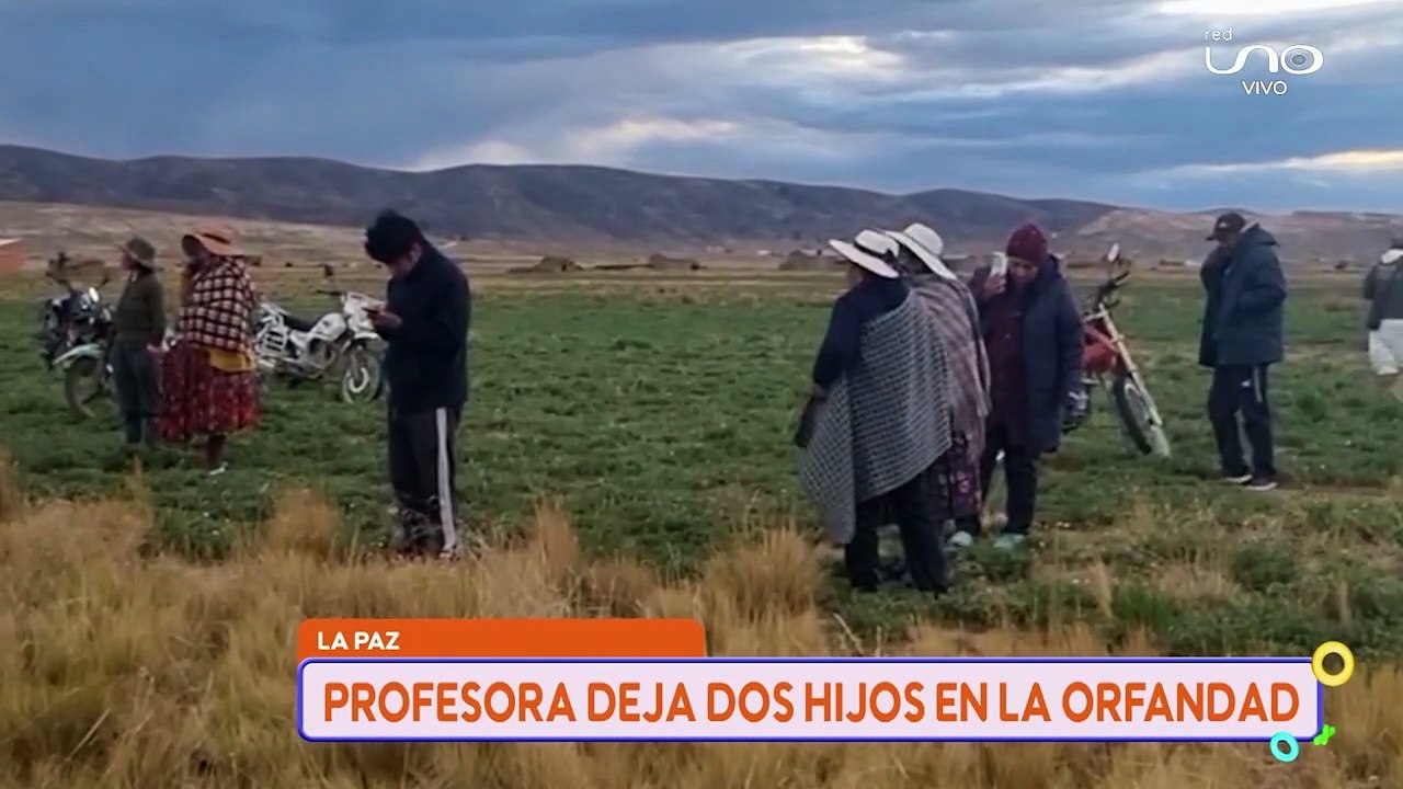 PROFESORA DEJA DOS HIJOS