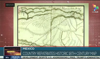 Mexico Repatriates 18th-Century Map After Nine-Year Recovery Effort