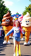 Huntrix Enjoys a Parade, KPop Demon Hunters