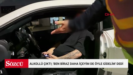 Engelli sürücü, 3.01 promil alkollü çıktı; 'Ben biraz daha içeyim de öyle gidelim' dedi