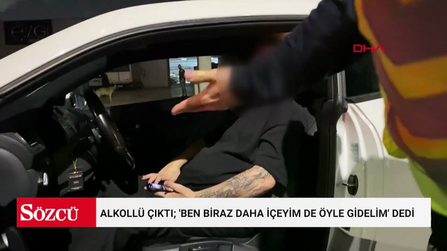 Engelli sürücü, 3.01 promil alkollü çıktı; 'Ben biraz daha içeyim de öyle gidelim' dedi
