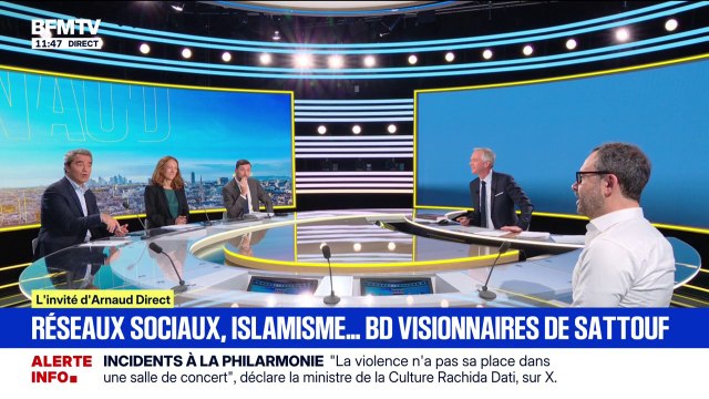 J'adorerais faire une bande dessinée et retourner en Syrie , déclare Riad Sattouf, auteur franco-syrien de bandes dessinées