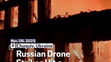 Russian Drone Strikes Hit a Ukrainian School Building