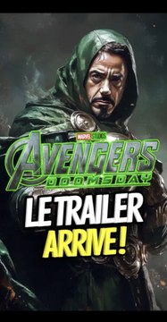 La date officielle du trailer de Doomsday ! #avengersdoomsday #news #marvel #onregardequoi #robertdowneyjr