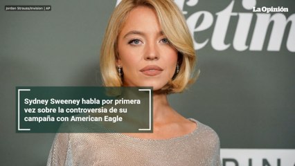 Sydney Sweeney habla por primera vez sobre la controversia de su campaña con American Eagle