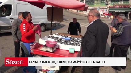 Kasalar dolusu hamsiyi kilosu 25 TL'den sattı, nedeni duyanları gülümsetti