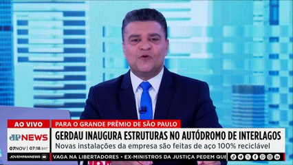 Gerdau inaugura estruturas de aço 100% reciclável no Autódromo de Interlagos