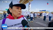 Se registra bloqueo en la México-Toluca por personas desaparecidas