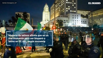 Mayoría de latinos afirma que es un mal momento para ser hispano o latino en EE.UU., según encuesta