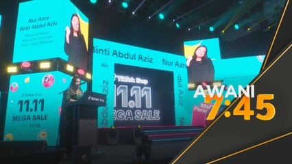 Karnival TikTok Shop 11.11 Jualan Mega rai usahawan digital