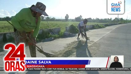 Ilang magsasaka, nagmadaling magbilad ng palay; mga alagang hayop, tiniyak na nasa ligtas na lugar | 24 Oras