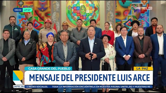 “Pido disculpas por los errores que pude cometer”: Arce se despide y dice que su Gobierno deja cinco legados