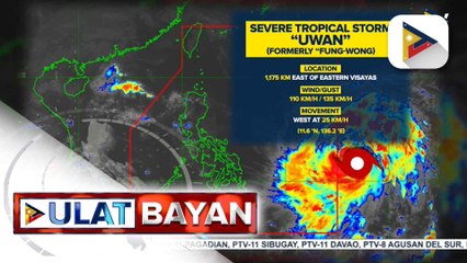 Bagyong 'Fung-Wong', posibleng pumasok sa PAR ngayong gabi