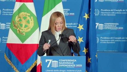 Meloni - Il mio intervento alla Conferenza Nazionale sulle Dipendenze (07.11.25)