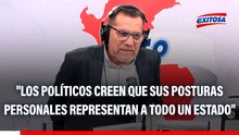 Manuel Rosas sobre romper relaciones con México: "Los políticos creen que sus posturas personales representan a todo un Estado"