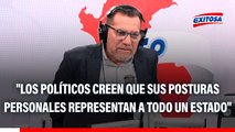 Manuel Rosas sobre romper relaciones con México: 
