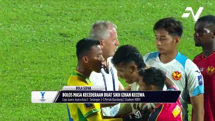 Air mata kecewa Sikh Izhan iringi kekalahan Selangor di ACL 2