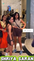 Bollywood Actress Shriya Saran With Friends in Shopping Mall 🌹♥️🥰