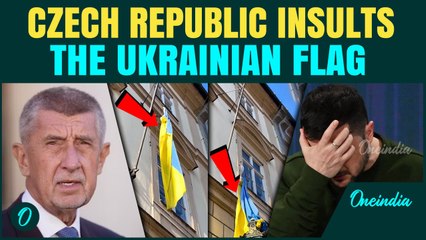 NATO Member Czech Republic SHAMES Zelensky| Ukrainian Flag REMOVED from Parliament by Pro-Trump Govt