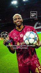 Şampiyonlar Ligi'nin gol kralı Victor Osimhen