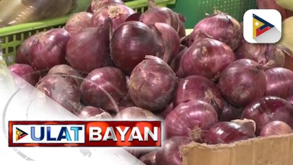 MSRP sa imported na pulang sibuyas, posibleng ipatupad sa susunod na linggo