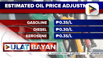 Dagdag-bawas sa presyo ng produktong petrolyo, nakaamba sa susunod na linggo