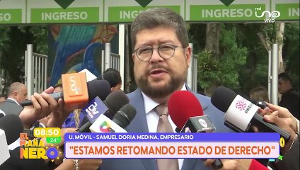 LLEGADA DE SAMUEL DORIA MEDINA