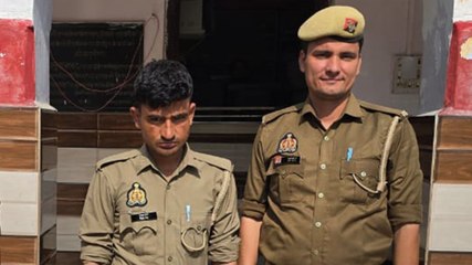 संभल में नकली पुलिसवाला अरेस्ट